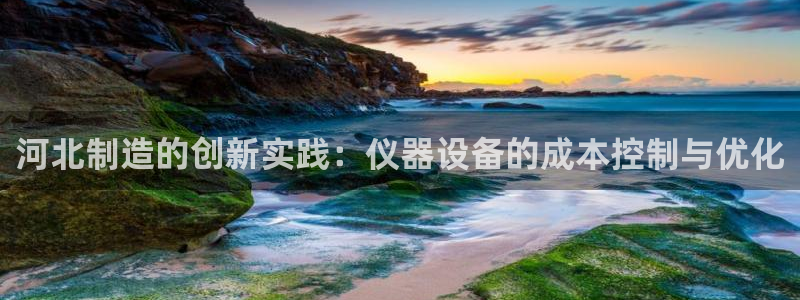 欧星娱乐平台是黑的吗：河北制造的创新实践：仪器设备的成本控制