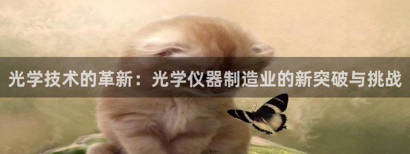 欧尼匠星娱乐：光学技术的革新：光学仪器制造业的新突破与挑战