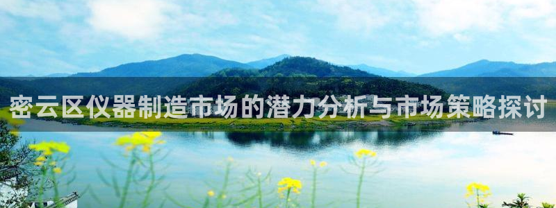 欧星娱乐的盘口：密云区仪器制造市场的潜力分析与市场策略探讨