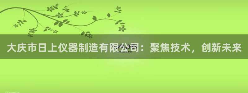 星欧娱乐是正规平台吗：大庆市日上仪器制造有限公司：聚焦技术，