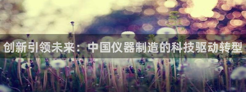 星欧娱乐官网客服电话：创新引领未来：中国仪器制造的科技驱动转
