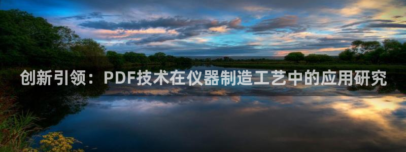 欧乐星城休闲娱乐：创新引领：PDF技术在仪器制造工艺中的应用