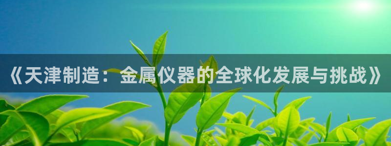 星欧娱乐扣款怎么回事：《天津制造：金属仪器的全球化发展与挑战