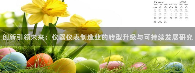星欧娱乐注册40046：创新引领未来：仪器仪表制造业的转型升
