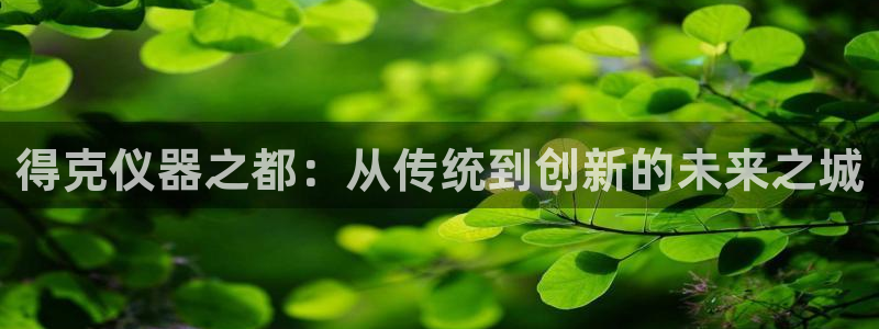欧星娱乐的活动：得克仪器之都：从传统到创新的未来之城