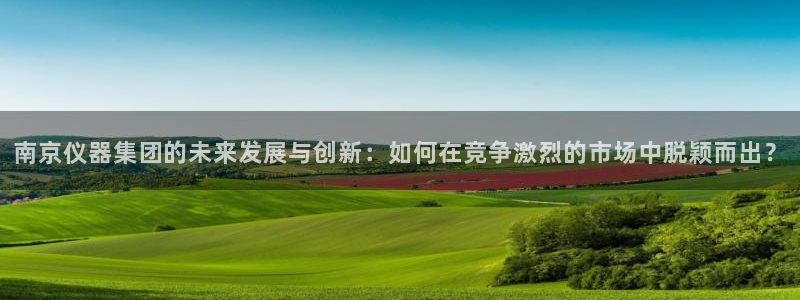 星欧娱乐主管：南京仪器集团的未来发展与创新：如何在竞争激烈的