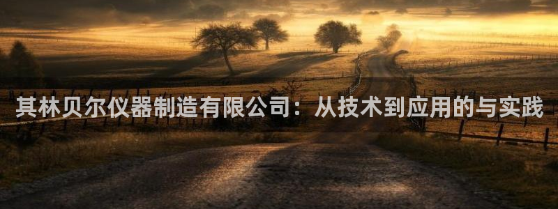 星欧娱乐登陆：其林贝尔仪器制造有限公司：从技术到应用的与实践