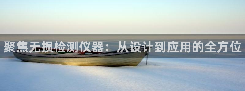 小西门欧乐星城娱乐项目：聚焦无损检测仪器：从设计到应用的全方