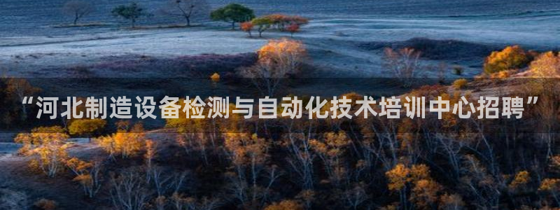 武汉欧汇星娱乐城：“河北制造设备检测与自动化技术培训中心招聘